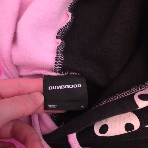 RARE sought after My melody/Kuromu split hoodie by Dumbgood - Picture 2 of 7